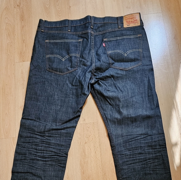 Levi's 508 Regular Taper Fit Jeans, Size 40 x 30, Dk Blue color - Picture 3 of 4